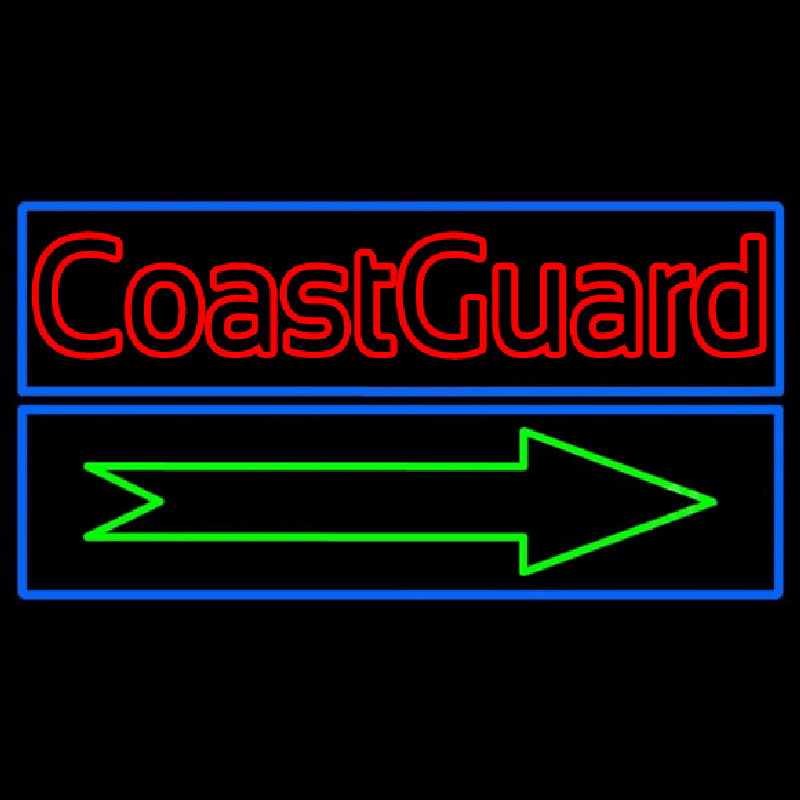 Red Coast Guard Neonreclame