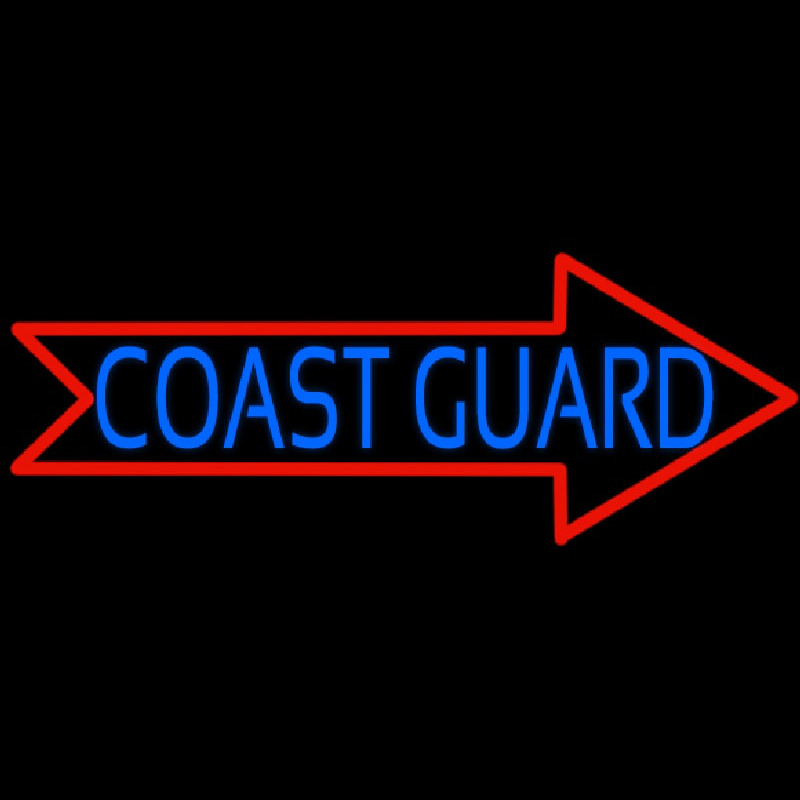 Red Coast Guard Neonreclame