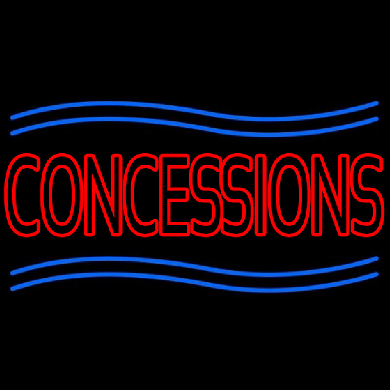 Red Concessions Neonreclame