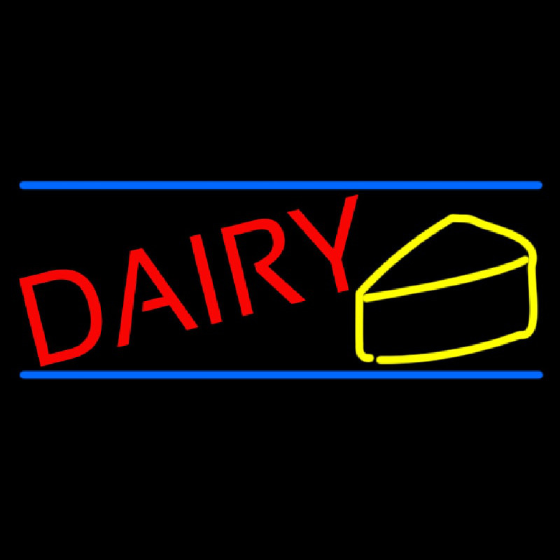 Red Dairy Neonreclame