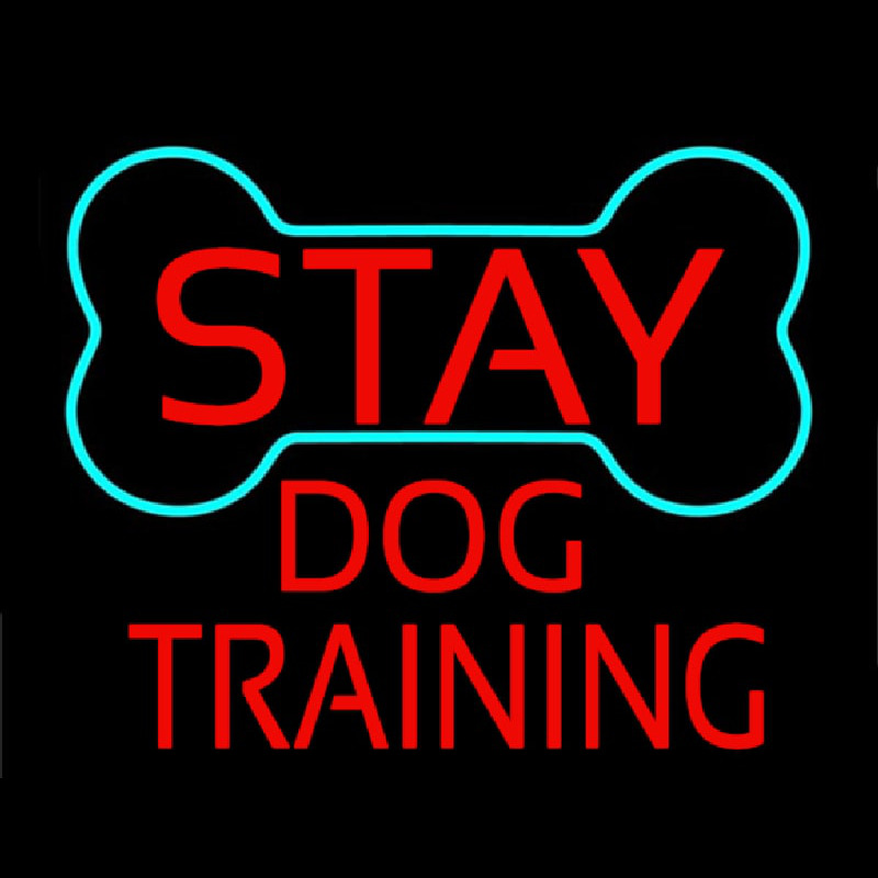 Red Dog Training Block 1 Neonreclame