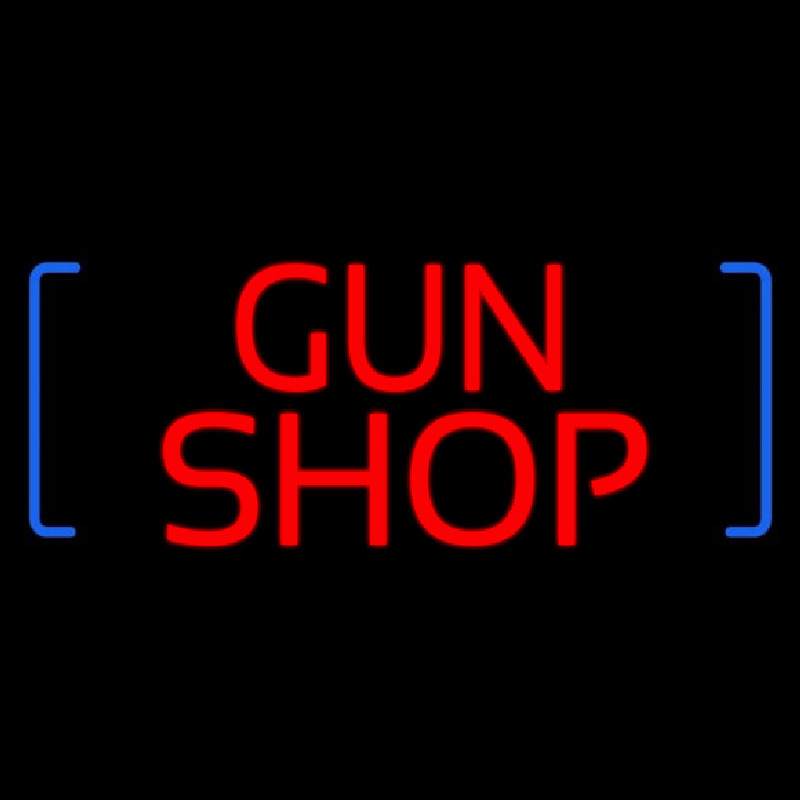Red Gun Shop Neonreclame