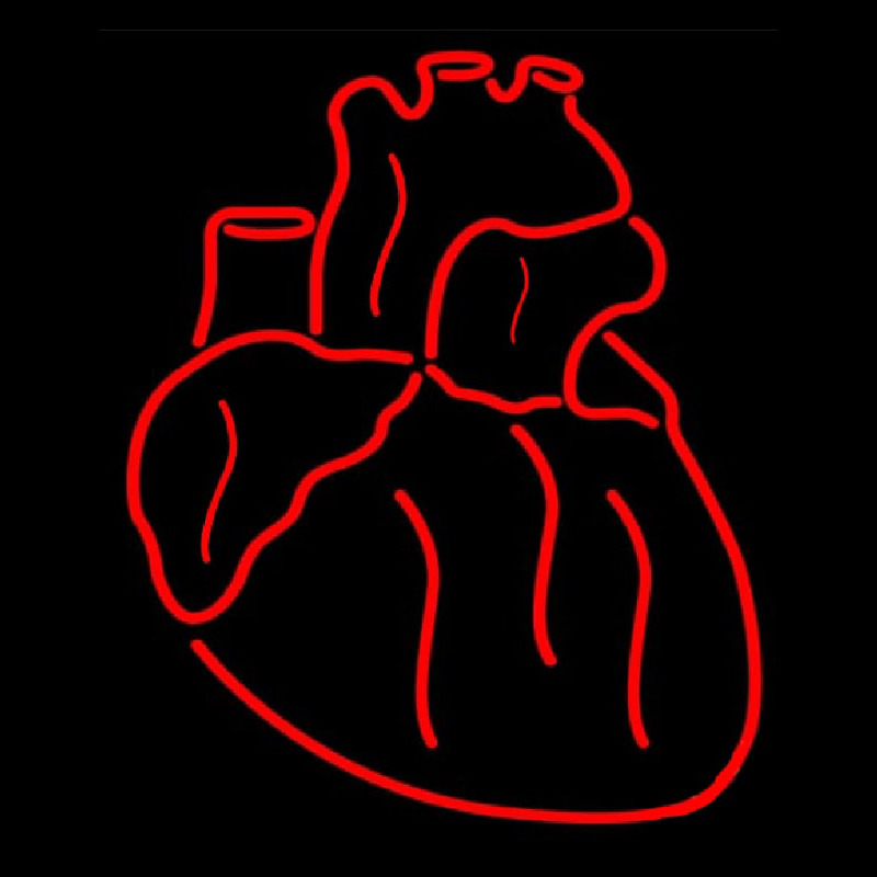 Red Heart Neonreclame
