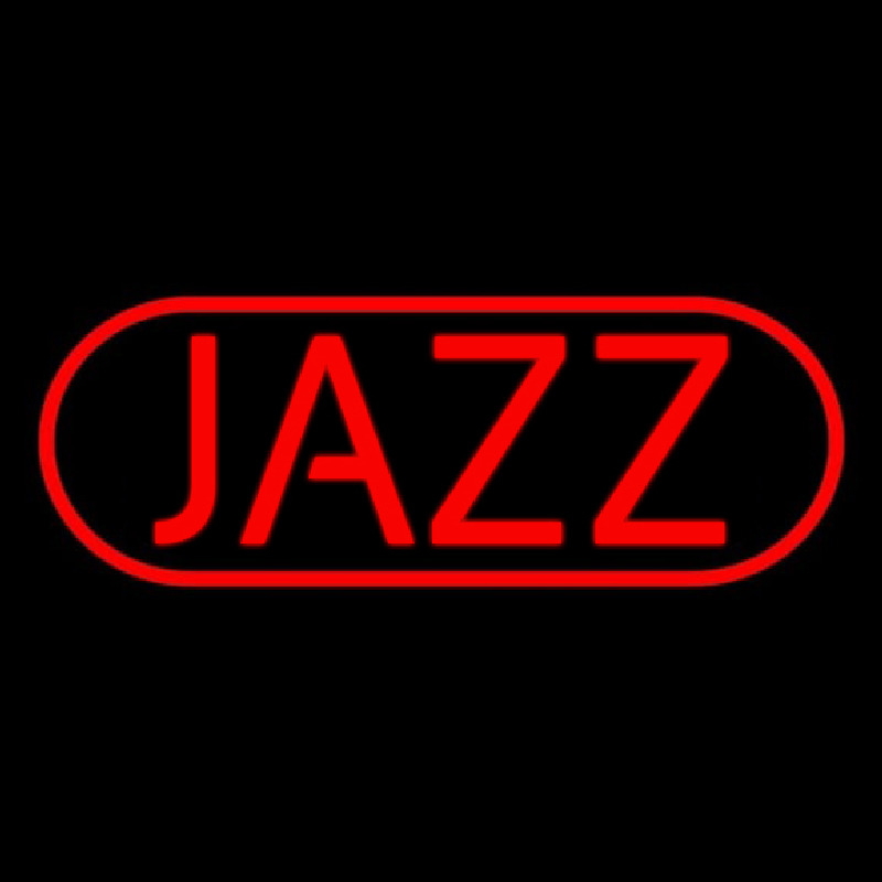 Red Jazz Block Neonreclame