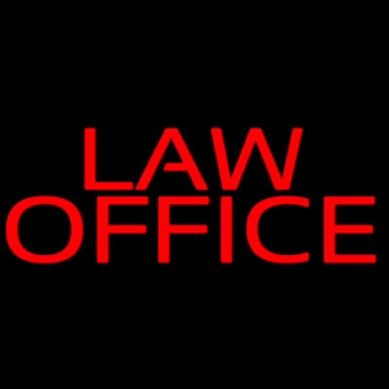 Red Law Office Neonreclame