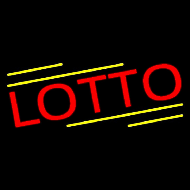 Red Lotto Neonreclame