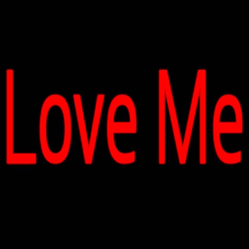 Red Love Me Neonreclame