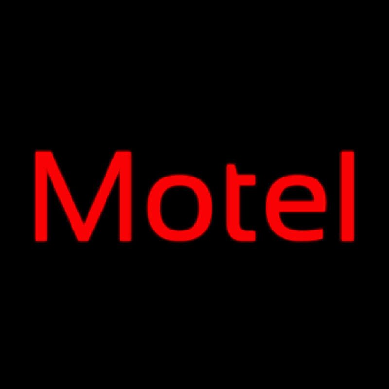 Red Motel Neonreclame