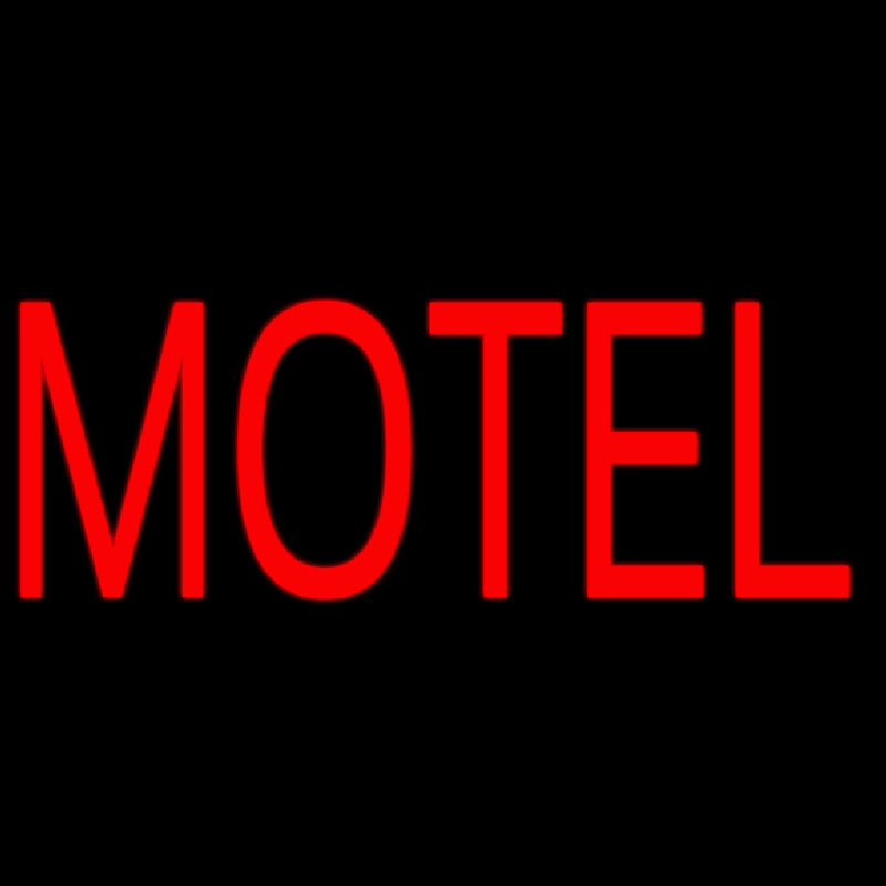 Red Motel Neonreclame