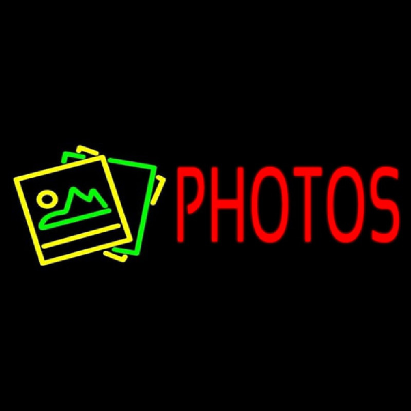 Red Photos With Logo Neonreclame