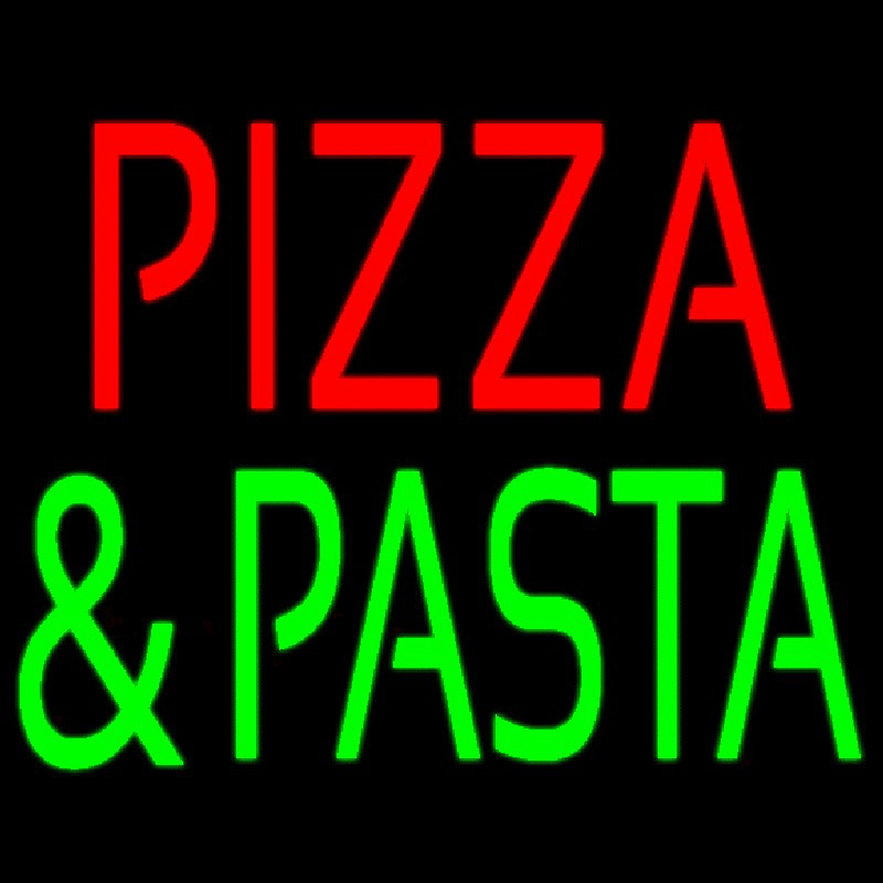 Red Pizza And Pasta Neonreclame