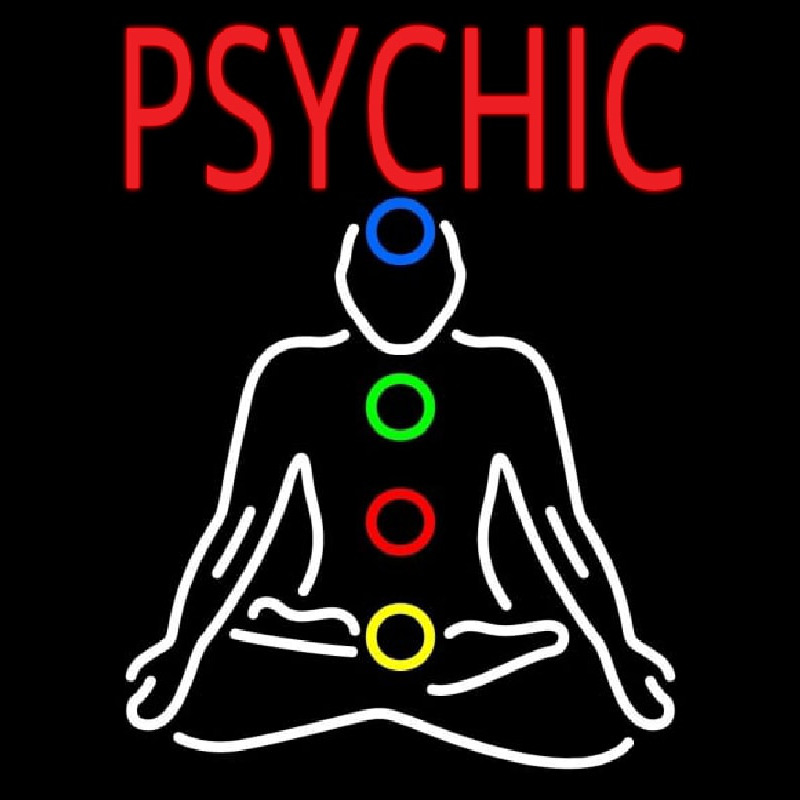 Red Psychic Neonreclame