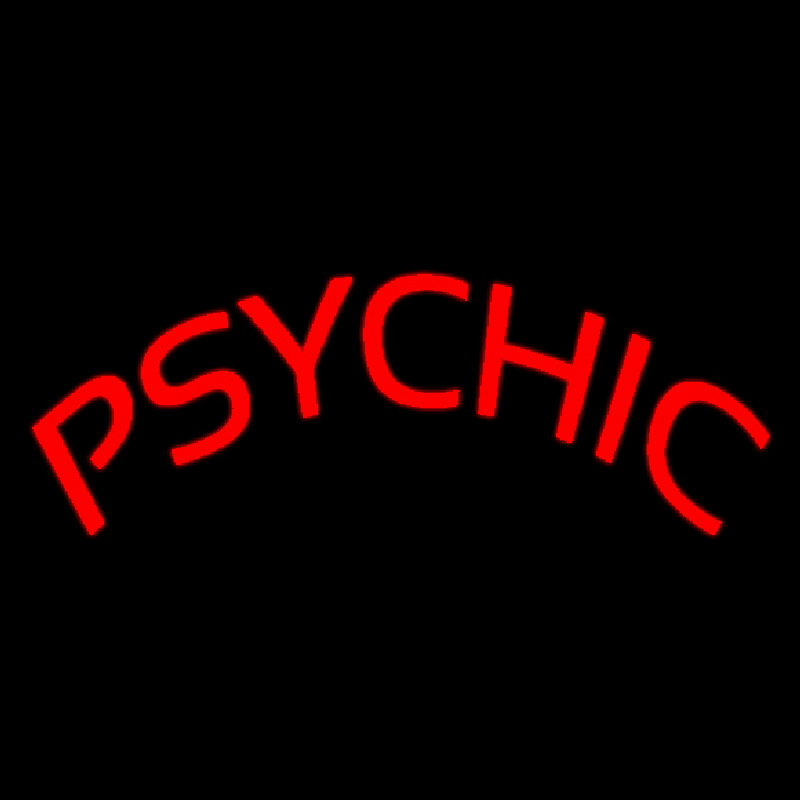 Red Psychic Neonreclame