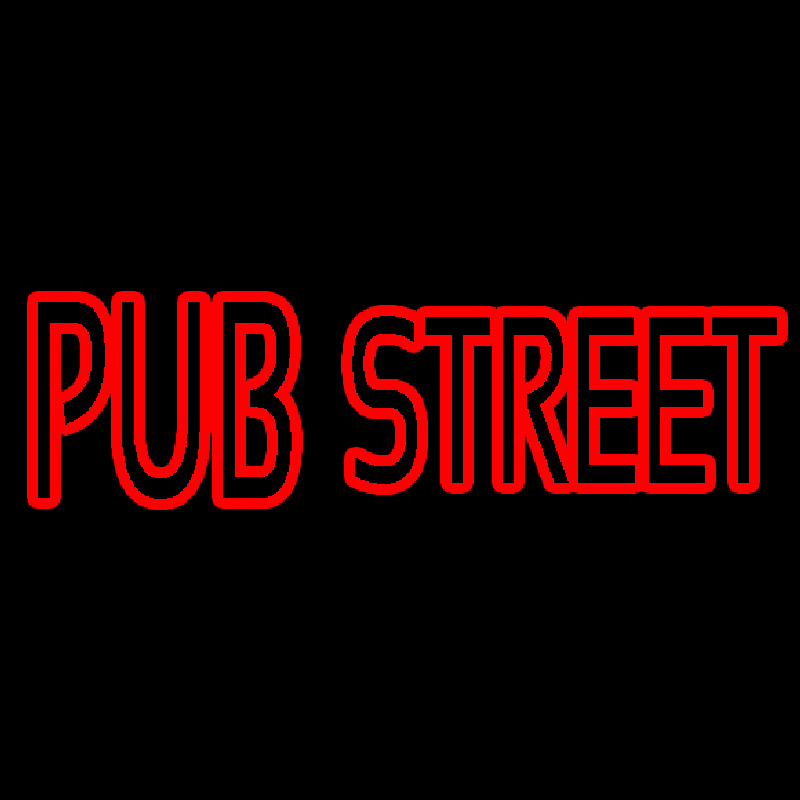 Red Pub Street Neonreclame