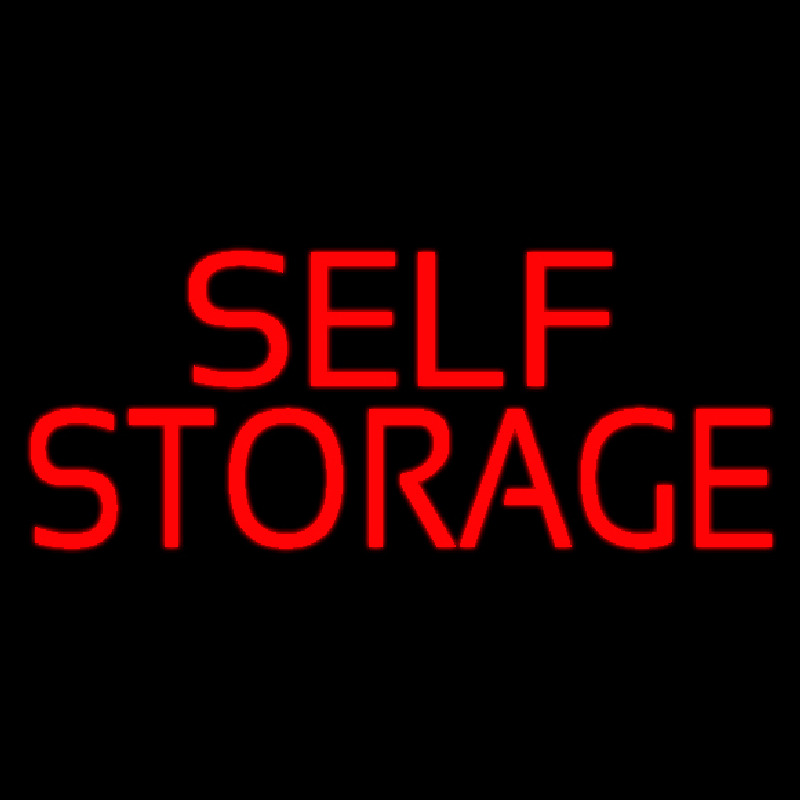 Red Self Storage Neonreclame