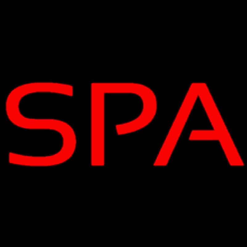 Red Spa Neonreclame