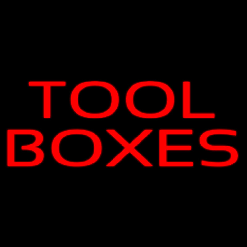 Red Tool Bo es 2 Neonreclame