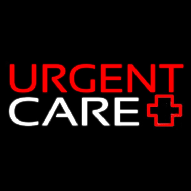 Red Urgent Care Plus Logo 1 Neonreclame