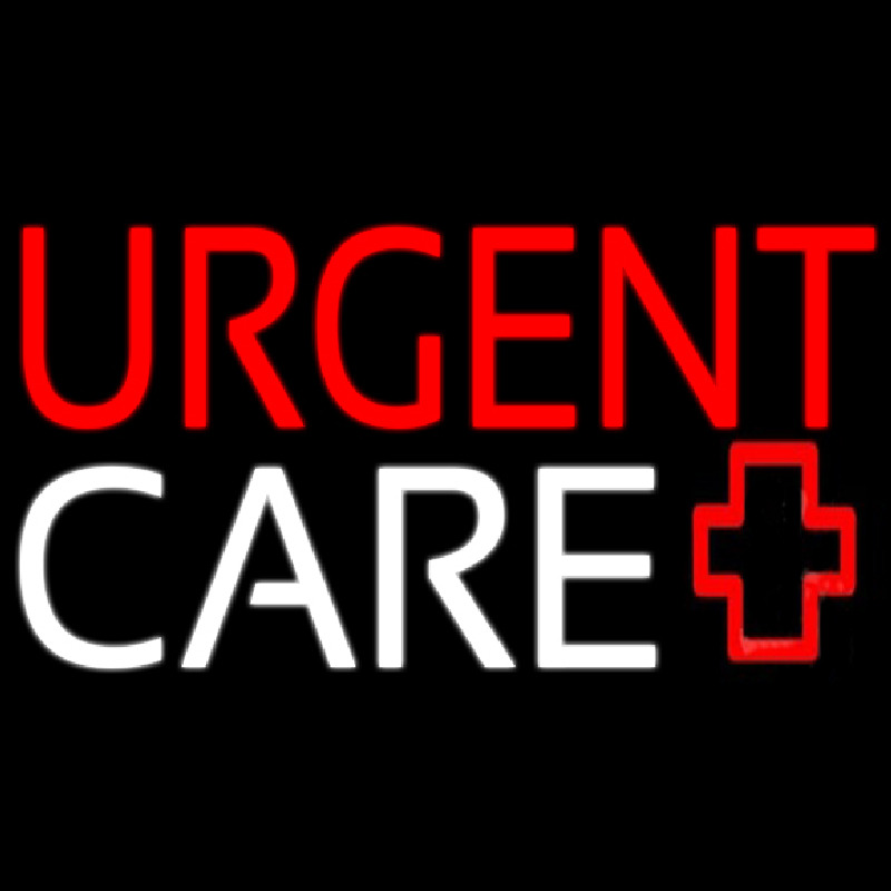 Red Urgent Care Plus Logo Neonreclame