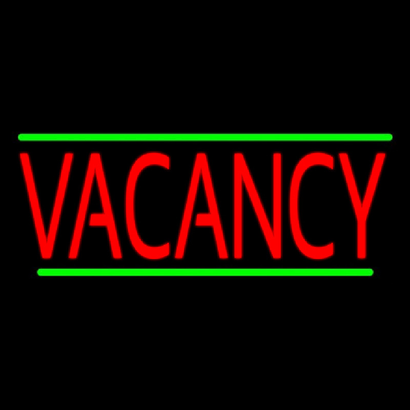 Red Vacancy Neonreclame