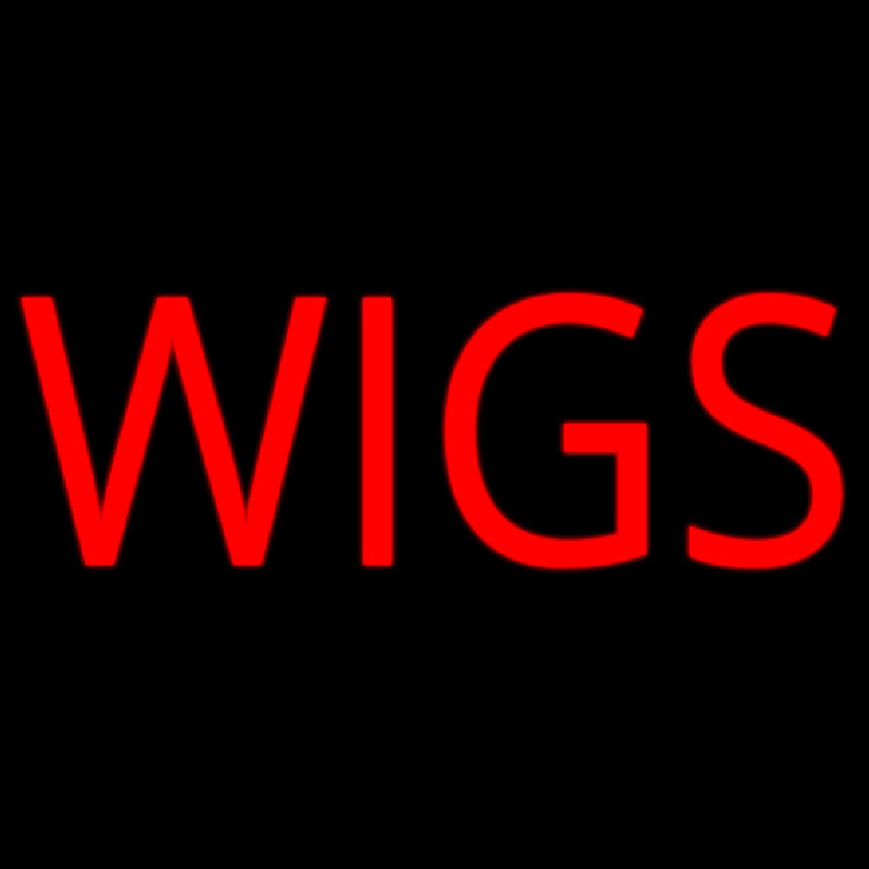 Red Wigs Neonreclame