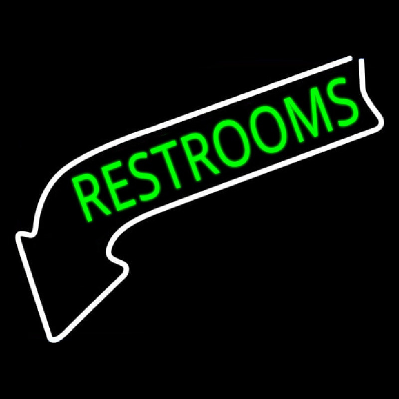 Restrooms Neonreclame