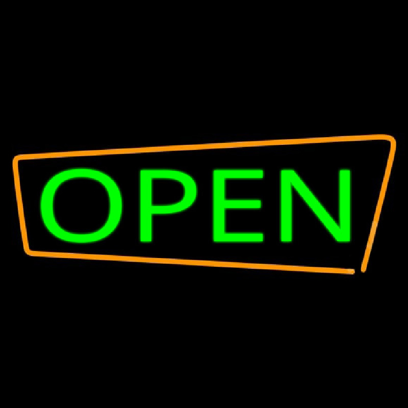 Retro Style Open Neonreclame