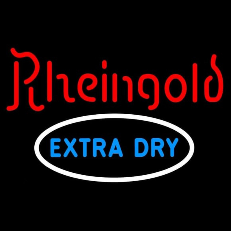 Rheingold E tra Dry Neonreclame