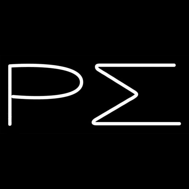 Rho Sigma Neonreclame