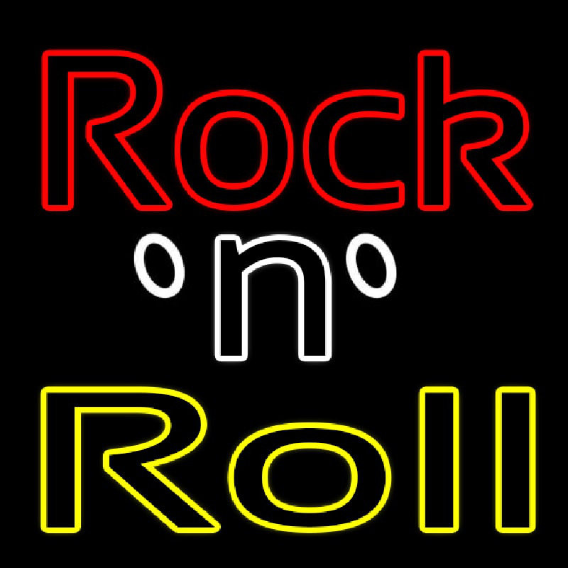 Rock N Roll 1 Neonreclame