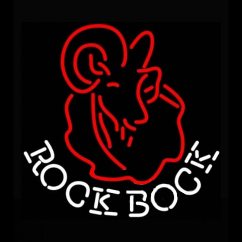 Rolling Rock Bock Neonreclame