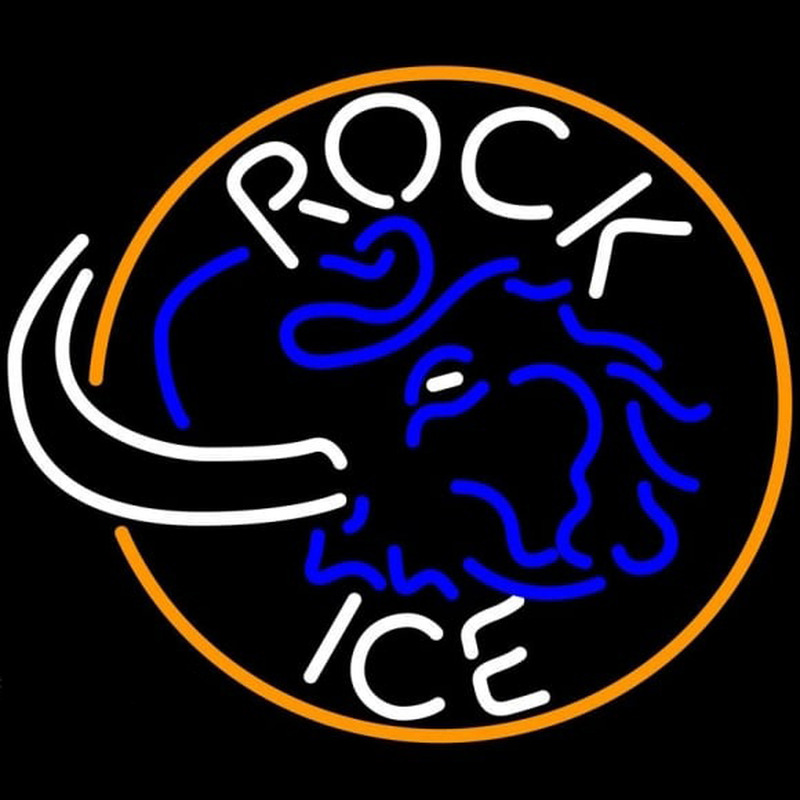 Rolling Rock Ice Elephant Beer Sign Neonreclame
