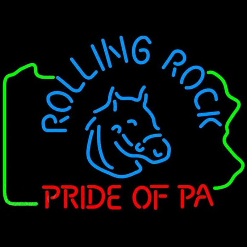 Rolling Rock Pride Of Pa Beer Sign Neonreclame