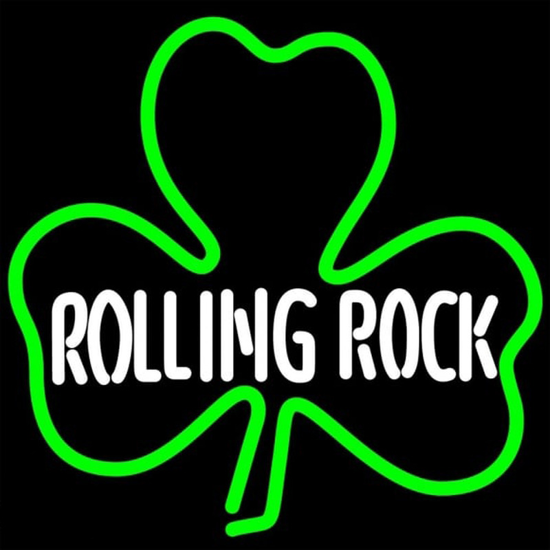 Rolling Tockgreen Clover Beer Sign Neonreclame