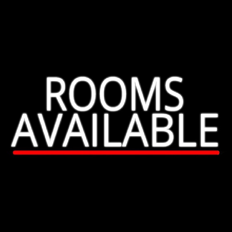 Rooms Available Vacancy Neonreclame