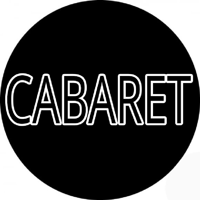 Round Cabaret Neonreclame