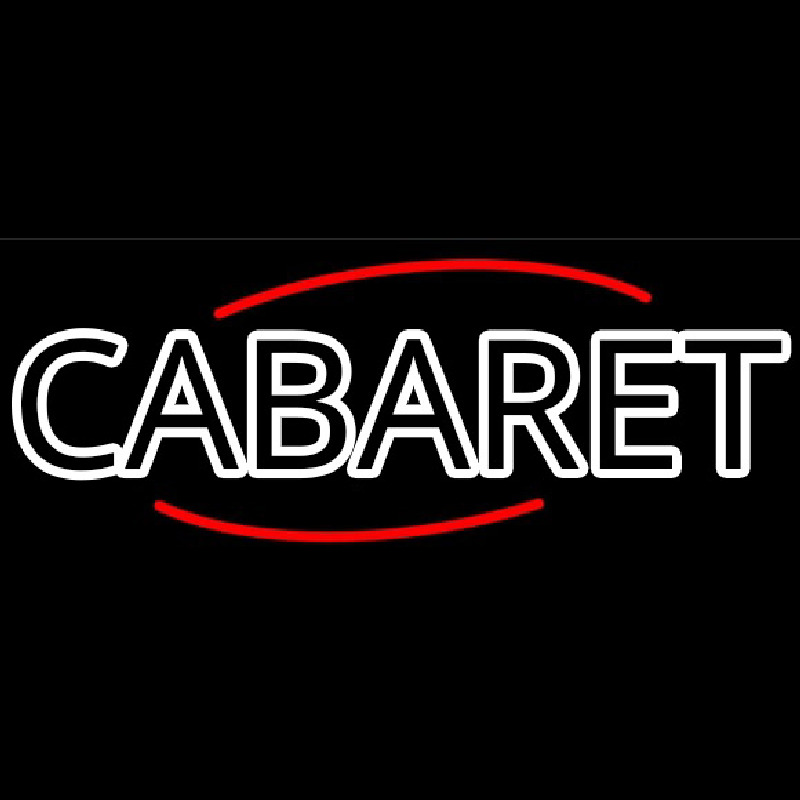 Round Cabaret Neonreclame