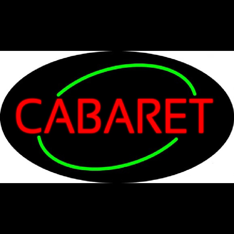 Round Cabaret Neonreclame