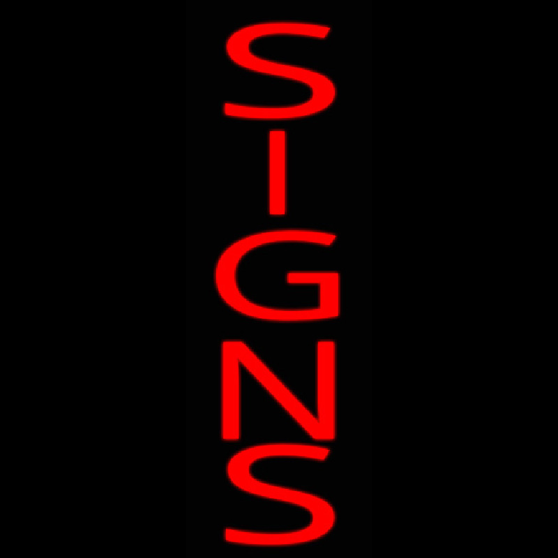 S Neonreclame