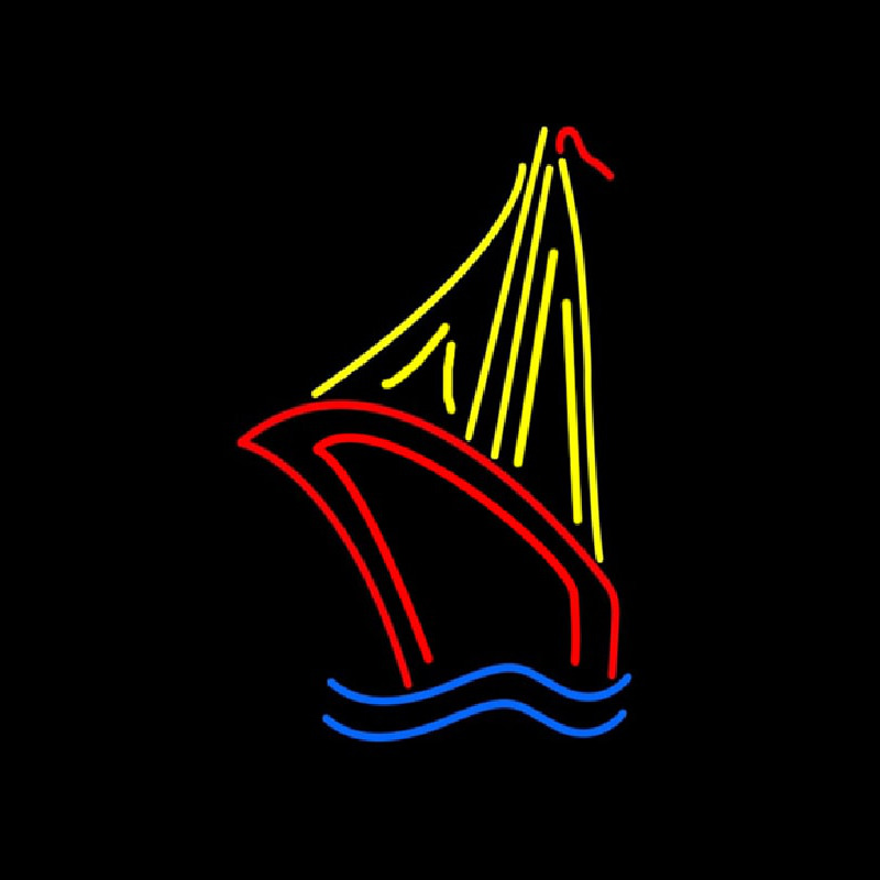 Sailboat Real Neonreclame