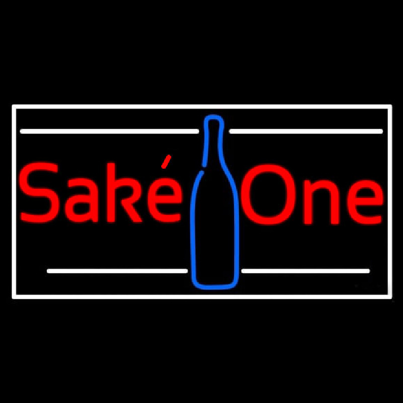 Sake One With Bottle 1 Neonreclame