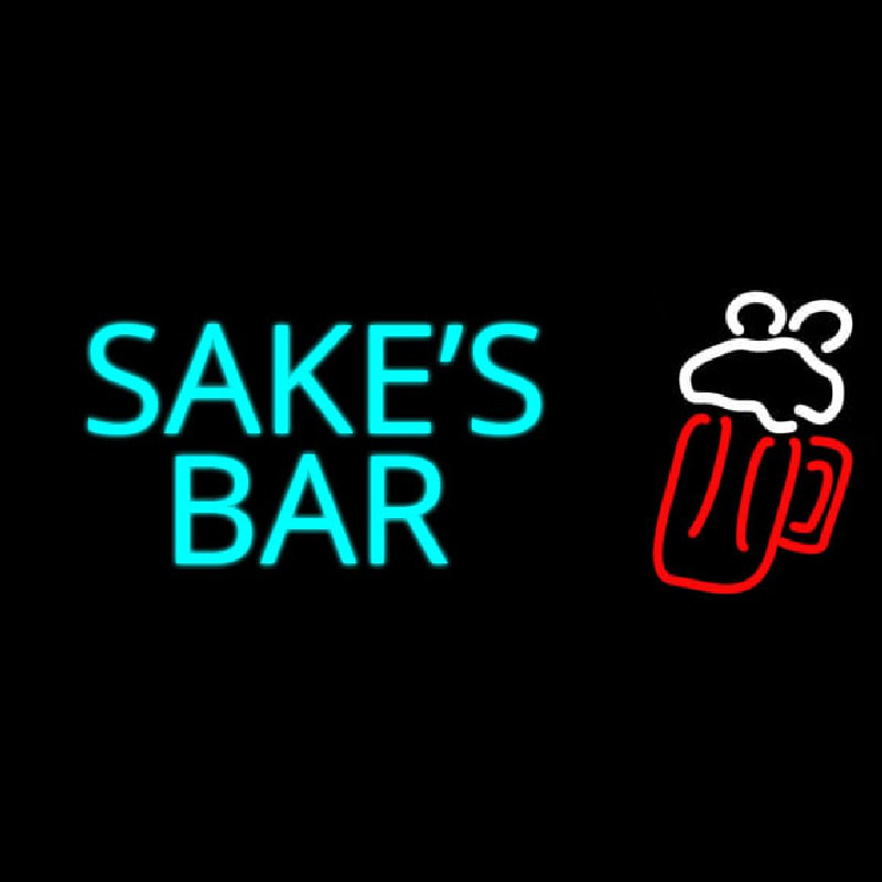Sakes Bar Neonreclame