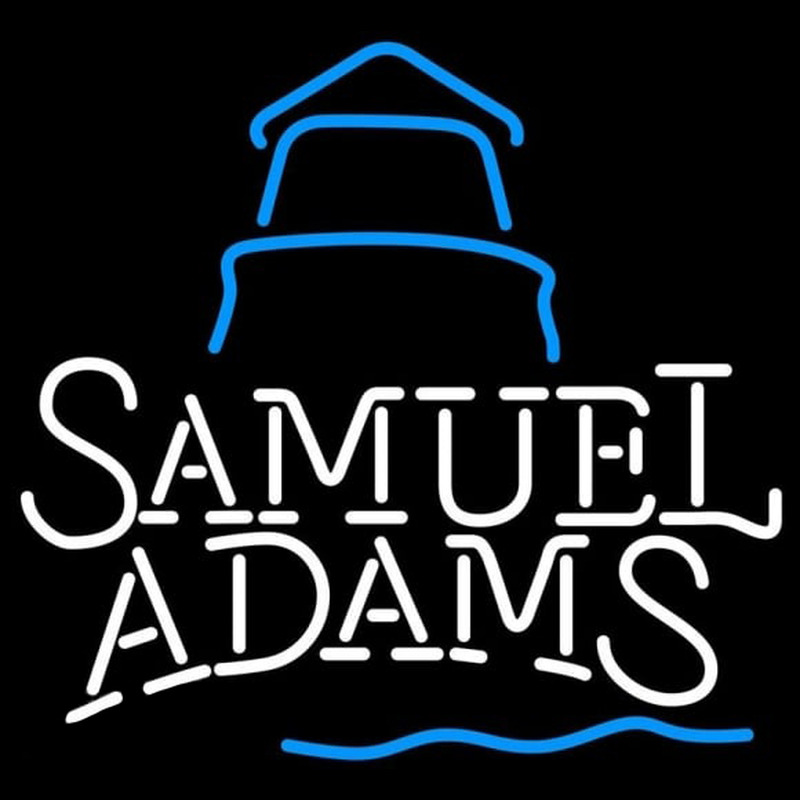 Samual Adams Day Lighthouse Beer Sign Neonreclame