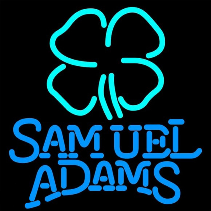 Samuel Adams Clover Beer Sign Neonreclame