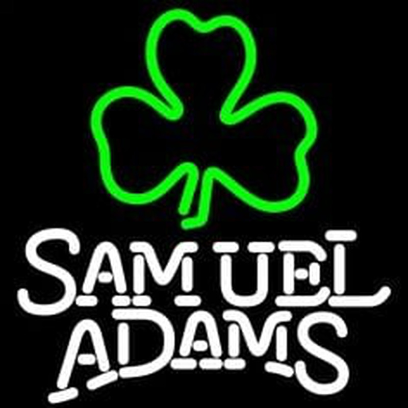 Samuel Adams Green Clover Neonreclame