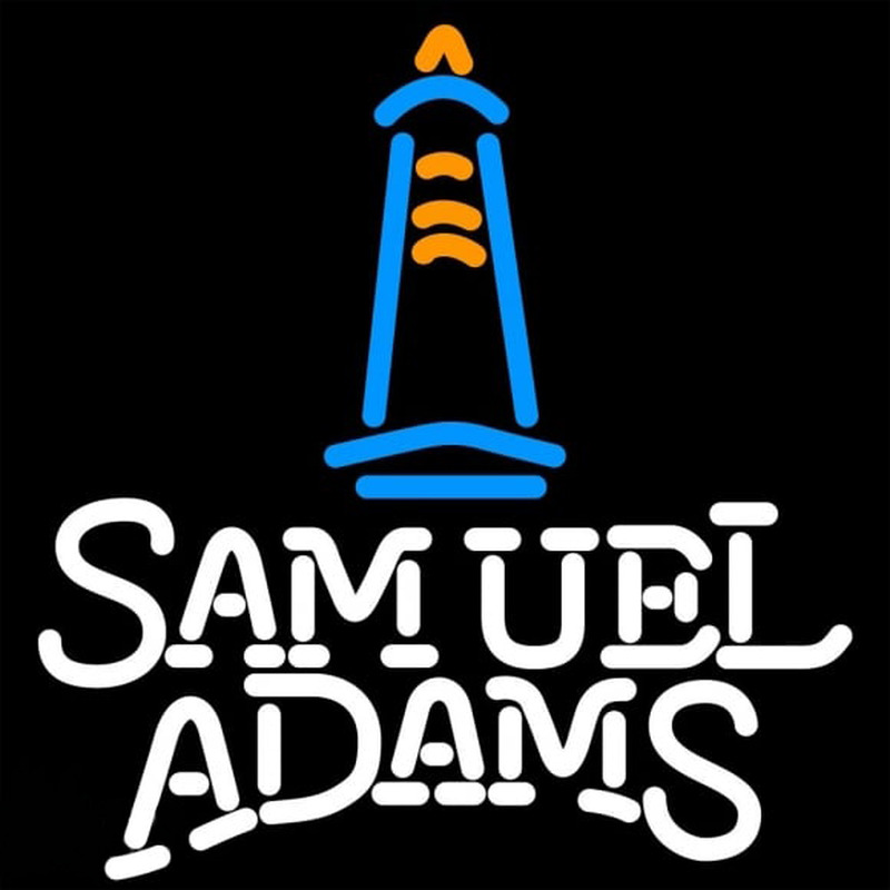 Samuel Adams Light House Beer Sign Neonreclame