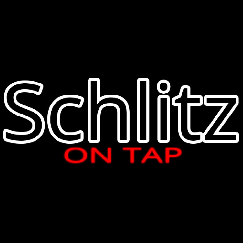 Schlitz On Tap Neonreclame