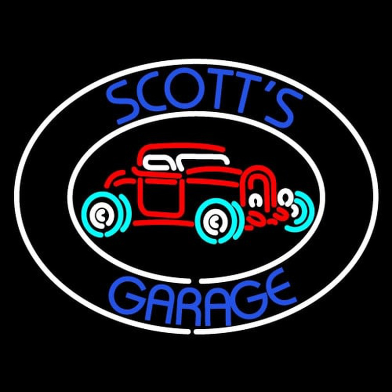 Scotts Garage Neonreclame