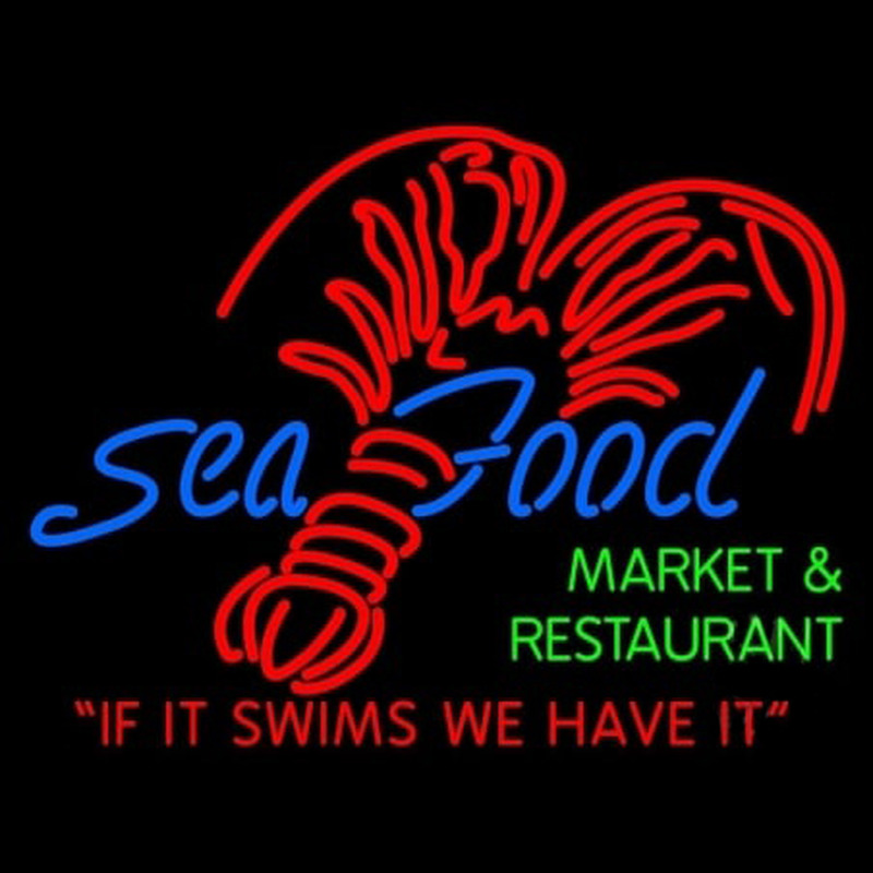 Seafood Neonreclame