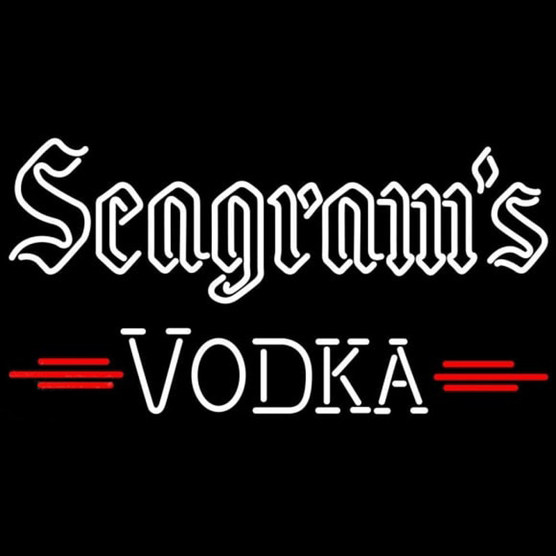 Seagrams Vodka Beer Sign Neonreclame